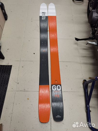 Горные лыжи фрирайд movement GO 115 reverse ti