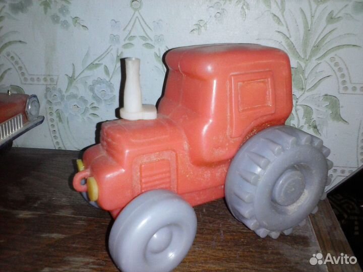 Трактор СССР пластик мягкий