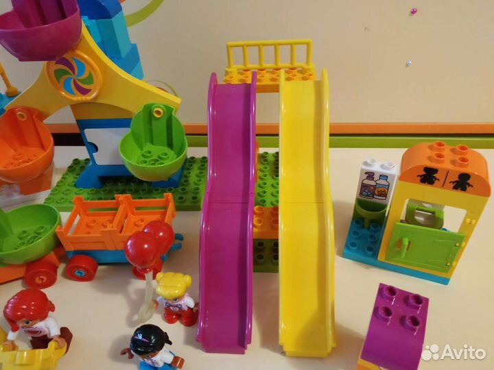 Лего Дупло 10870животные,5650 погрузч,10840 п10882