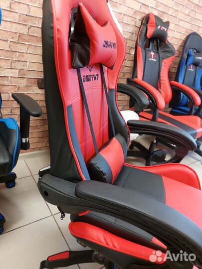 Игровое кресло. Компьютерный стул. Гарантия 6 мес