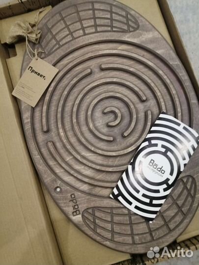 Баланс борд с лабиринтом