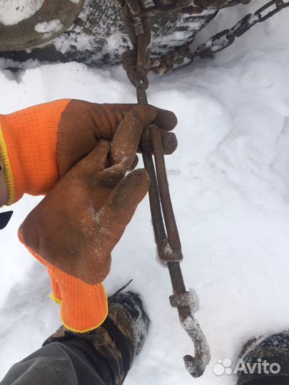 Цепь противоскольжения маз, ман, ивеко