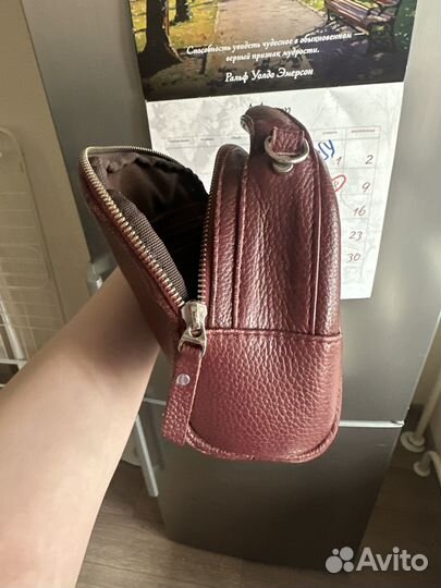 Сумка женская натуральная кожа бу twota