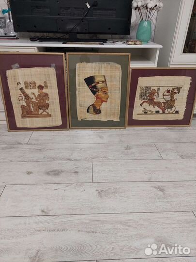 Картина, папирус