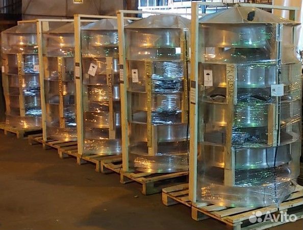 Вентилятор с двигателем для сушильной камеры