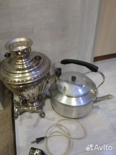 Самовар электрический и чайник