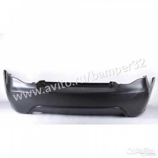 Бампер daewoo nexia N150 задний неокрашенный