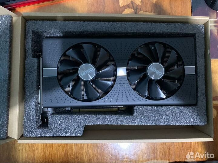 Видеокарта AMD Radeon RX580 4GB sapphire nitro+