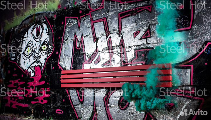 Горизонтальный трубчатый радиатор отопления