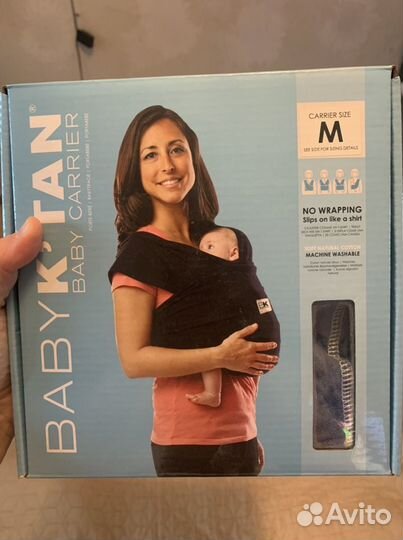Слинг без намотки baby k’tan в идеале