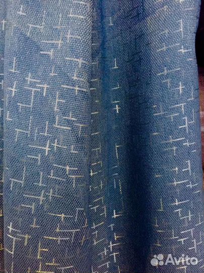 Шторы готовые, рогожка штрих