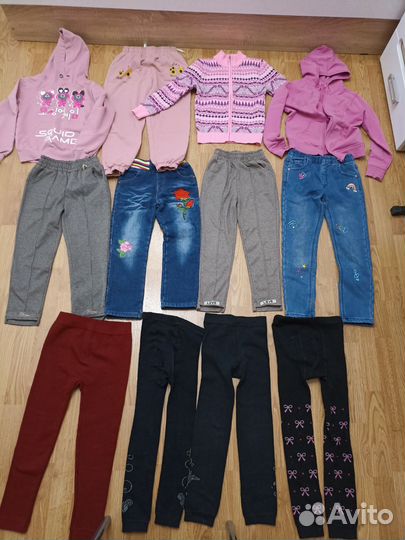 Одежда для девочки 116 пакетом