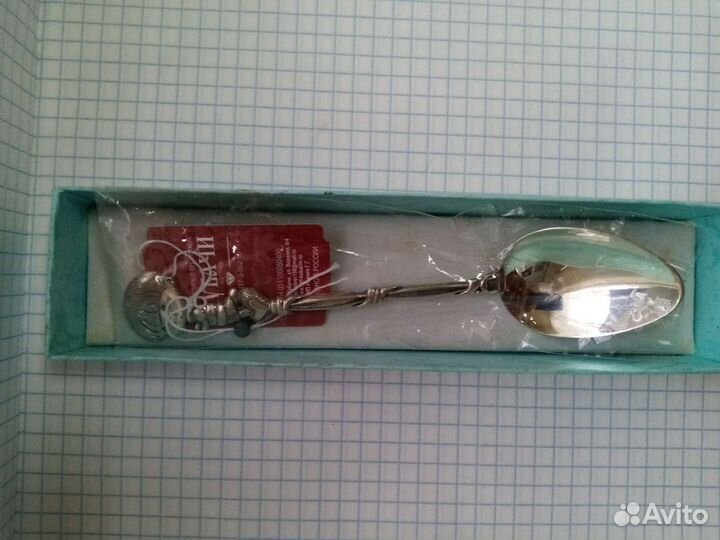 Чайные декаративные ложки серебро