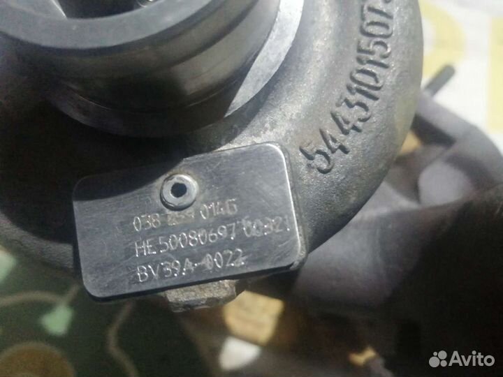 Турбина VAG 038 253 014G, Volkswagen, Audi, Skoda