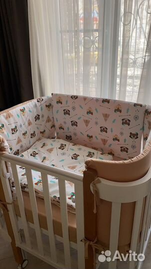 Бортики в детскую кроватку