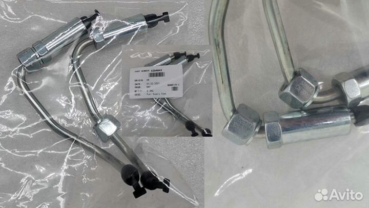 Трубка топливная 3-4 цилиндр Валдай Cummins ISF3.8