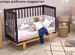 Детская кроватка прямоугольная для новорожденных