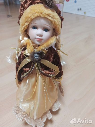 Кукла коллекционная керамика Новая