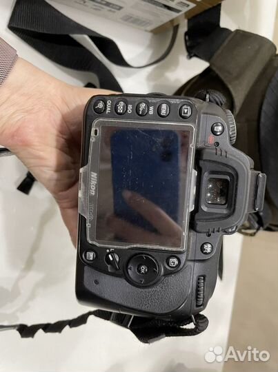 Зеркальный фотоаппарат nikon d90 18-105, чехол-сум