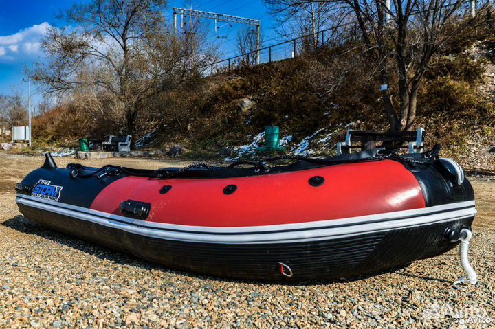 Лодка пвх Stormline Adventure Standard 380 крас-че