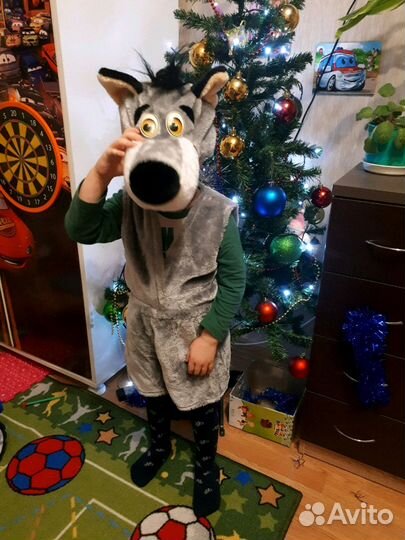 Новогодний костюм волка