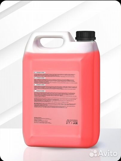 Антифриз polymerium antifreeze G12+ (40) RED 5 кг