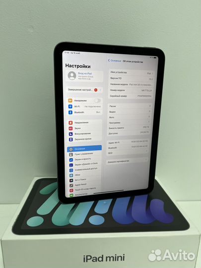 iPad mini 6 256gb Wi-Fi