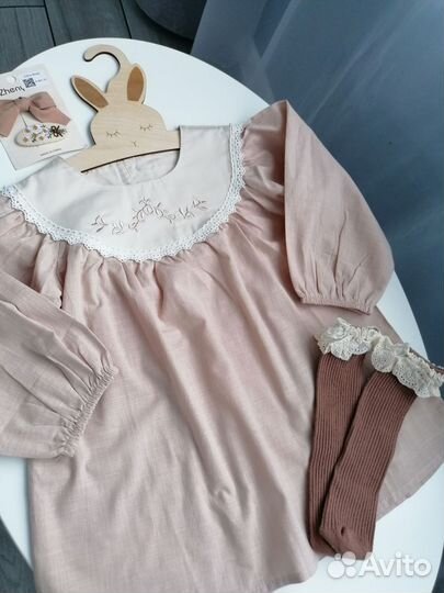 Платье в стиле zara ретро новое 86 92