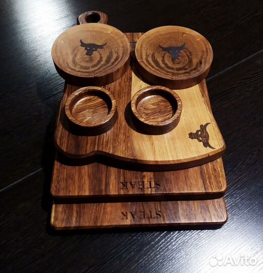 Дубовая доска для стейка