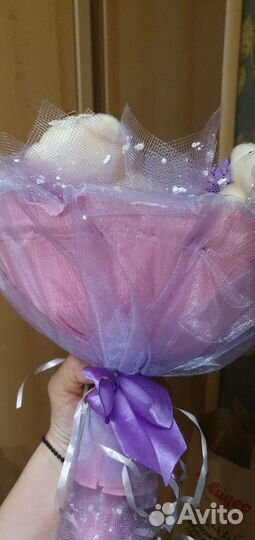 Букеты из мягких игрушек