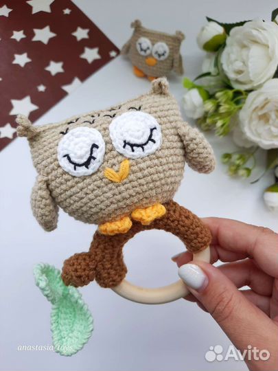 Погремушка, держатель для пустышки, игрушка