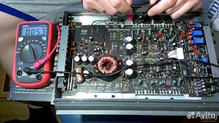 Ремонт аудио усилителей портативный колонок