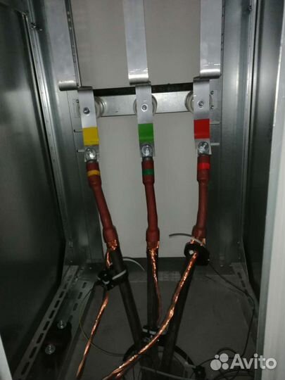 Монтаж муфты. 10-6-0.4кв