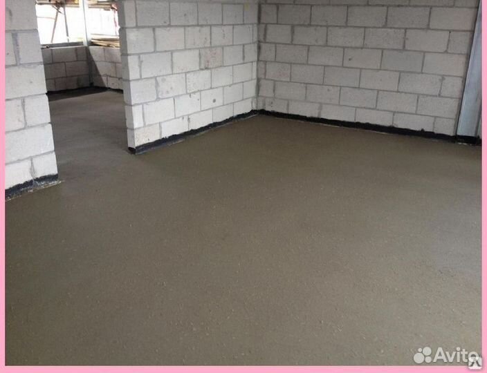 Полусухая стяжка пола