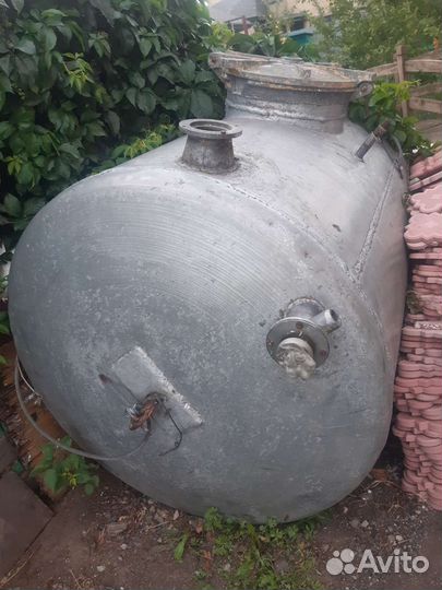 Бочка пищевая алюминиевая