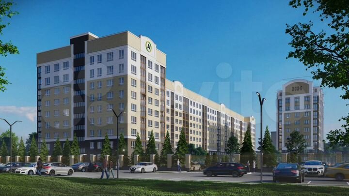 2-к. квартира, 68 м², 9/9 эт.