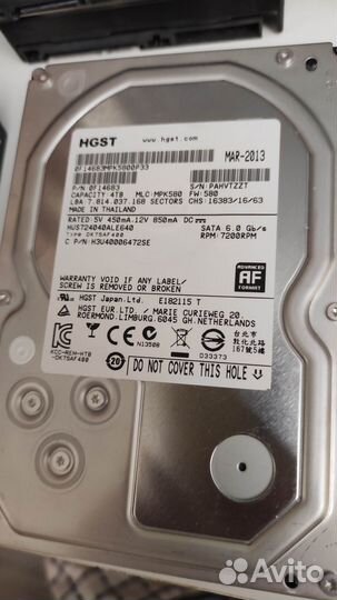HDD hgst 4Tb