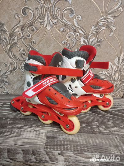 Коньки детские раздвижные 27-30