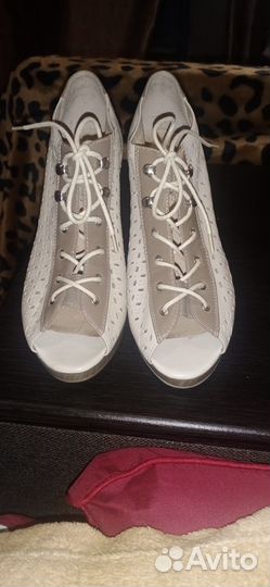 Босоножки натуральная кожа