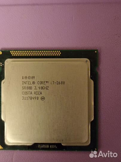 Процессор intel core i7 2600
