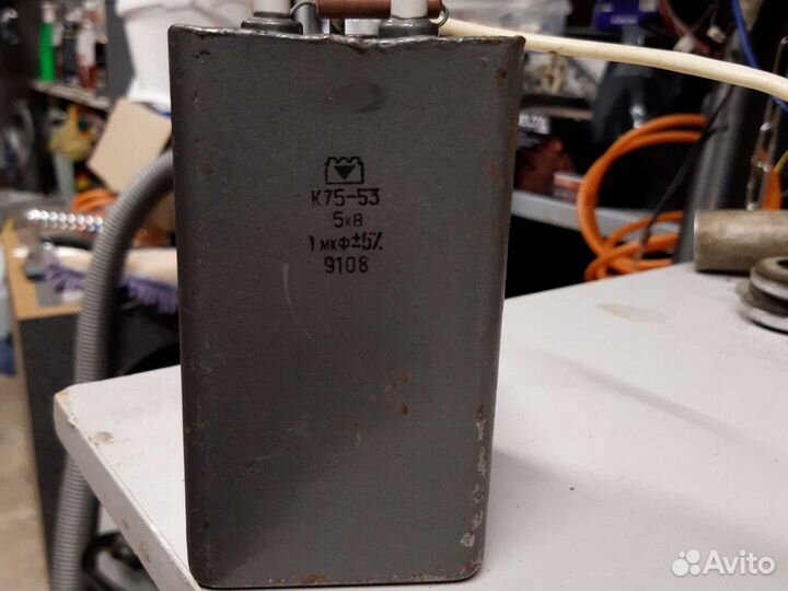 Конденсатор к75-53 5кв 1мкф