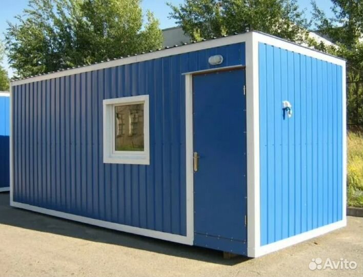 Аренда строительных бытовок (вагончиков)