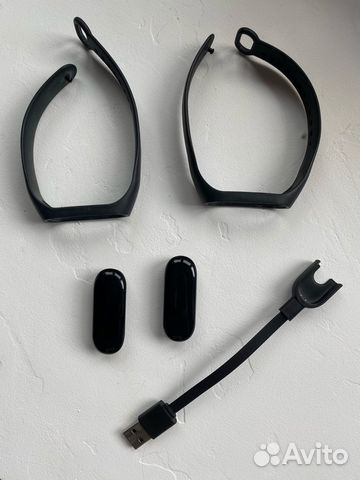 Браслет часы mi band 3 (2шт.)