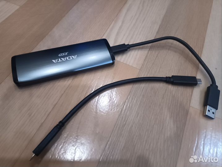 Внешний жесткий диск ssd Adata se760 1tb