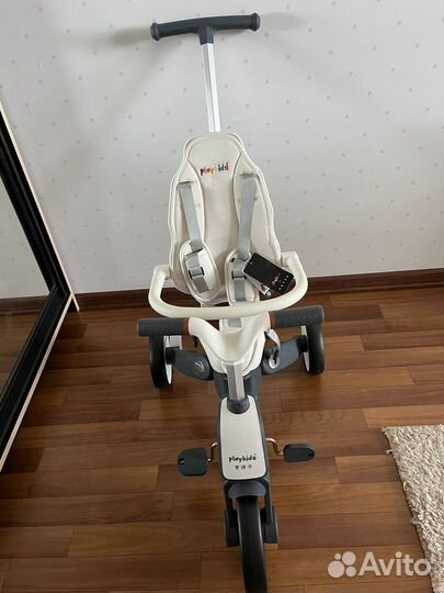 Детский трехколесный велосипед складной