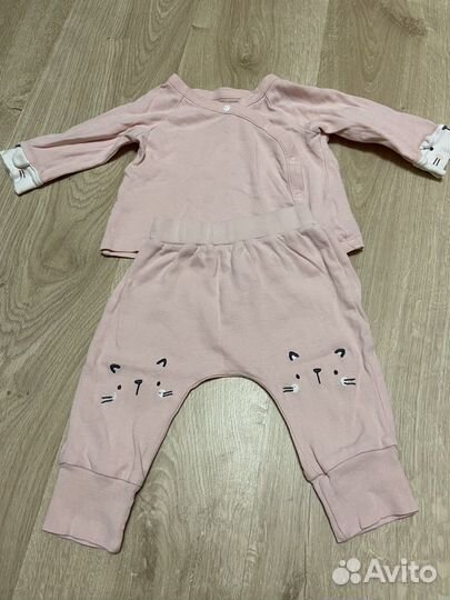 Одежда для девочки 6-9 мес
