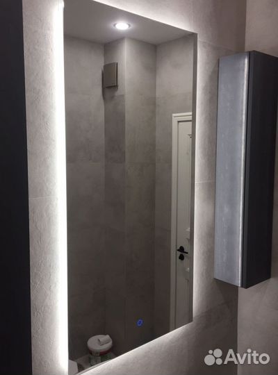 Черное зеркало с подсветкой