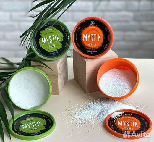 Чистящая паста Мистик и порошок Мистик