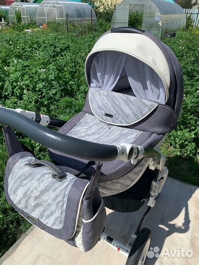 Коляска Adamex 2 в 1 с автолюлькой