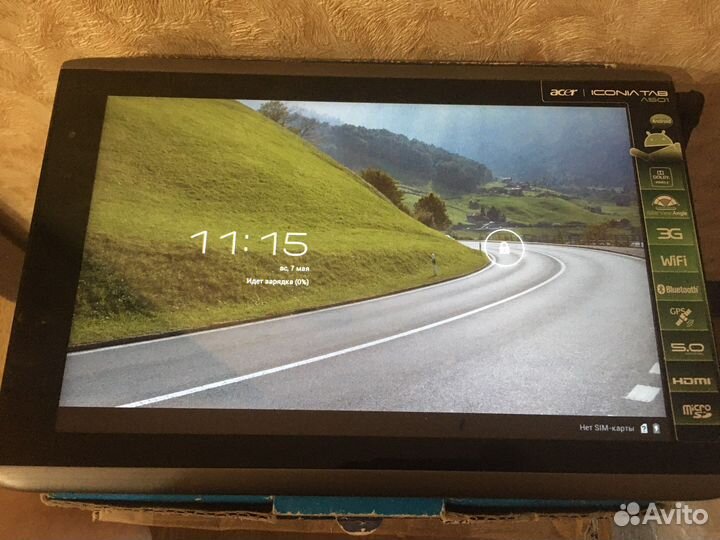 Планшет Acer iconia Tab A501
